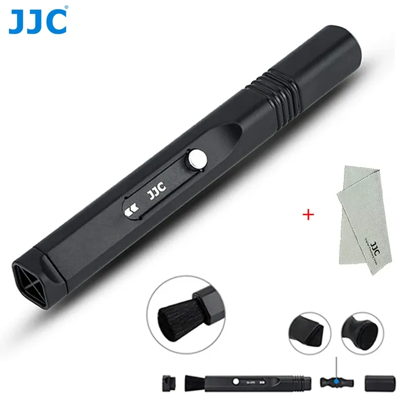 JJC Objektivreinigungsstift Air Duster Staubreiniger Bürstenwerkzeugset für Filter DSLR-Kamera LCD-Bildschirm Tastaturen Elektronik und Objektiv