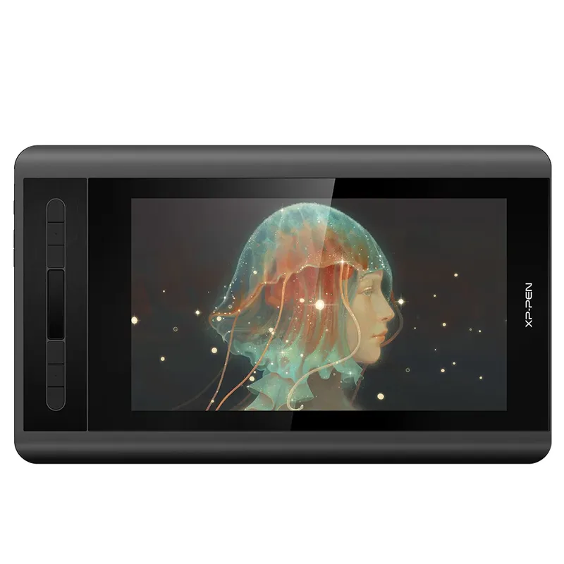 XPPen Künstler 12 Graphic Tablet Zeichnung Monitor 11,6 zoll Stift Display Batterie-freies 8192 Ebenen 6 Express Schlüssel für windows Mac