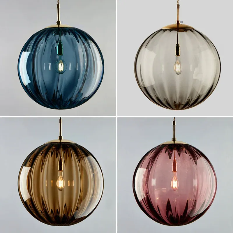 Moderne Led Anhänger Licht Nordic Glas Ball Hanglamp Für Schlafzimmer Esszimmer Bar Decor Loft Leuchte Suspension Küche Leuchten
