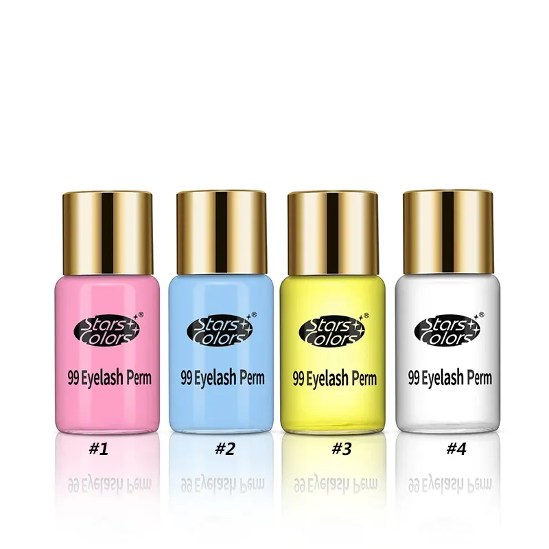 5 Flaschen/Lot # 1/2/3/4 Lotion für 99 Korea Wimperndauerwelle Lash Lift Professionelle Wimpernlift Mascara Make-up-Tools