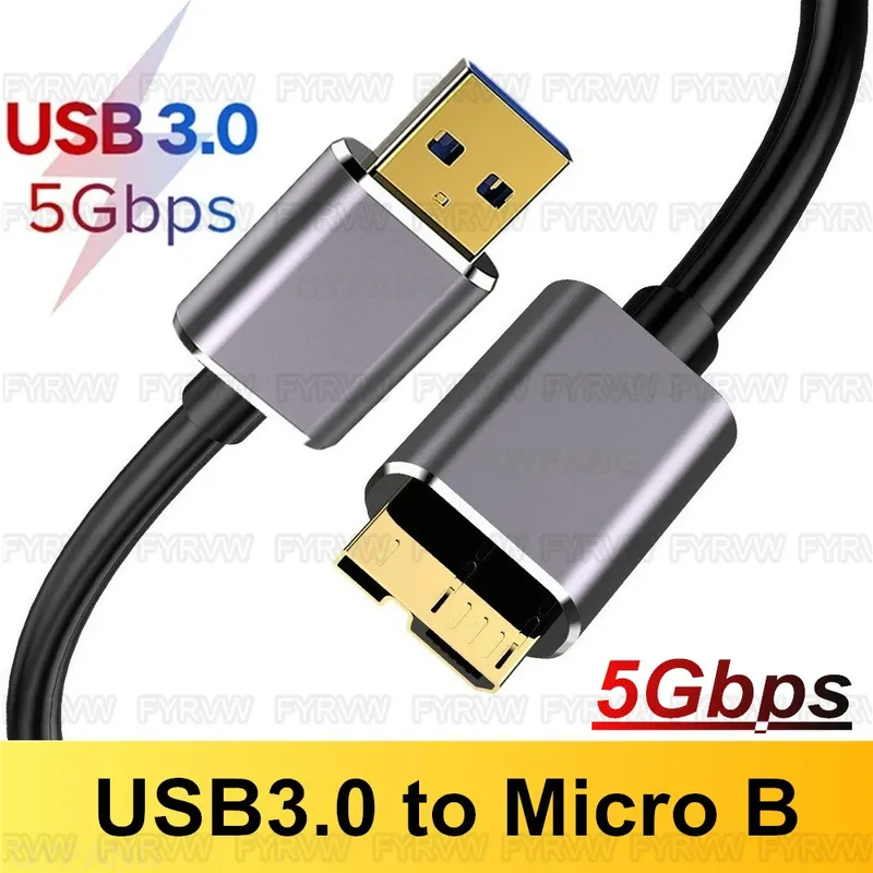 Externe Festplatte Kabel USB Micro B Kabel HDD Kabel Micro Datenkabel SSD Sata Kabel für Samsung Festplatte Micro B USB3.0 Kabel