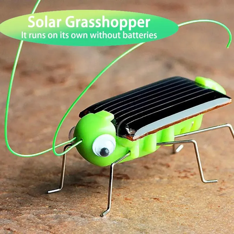 Solar Heuschrecke Spielzeug Puzzle Kinder Ausgewähltes Geschenk Simulation Insekt Geschenk Jungen Und Mädchen Wissenschaft Bildung Lustiges Bewegliches Spielzeug Kind