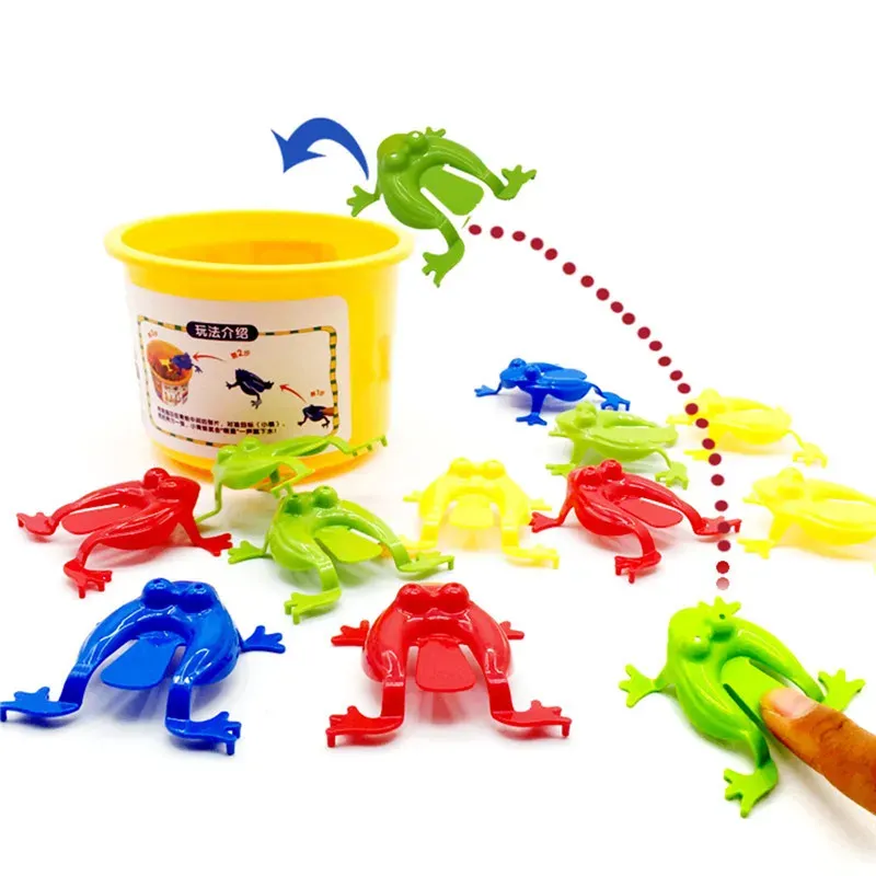 10-20Pcs Springen Frosch Bounce Zappeln Spielzeug Für Kinder Neuheit Verschiedene Stressabbau Spielzeug Für Kinder Geburtstag Geschenk party Favor