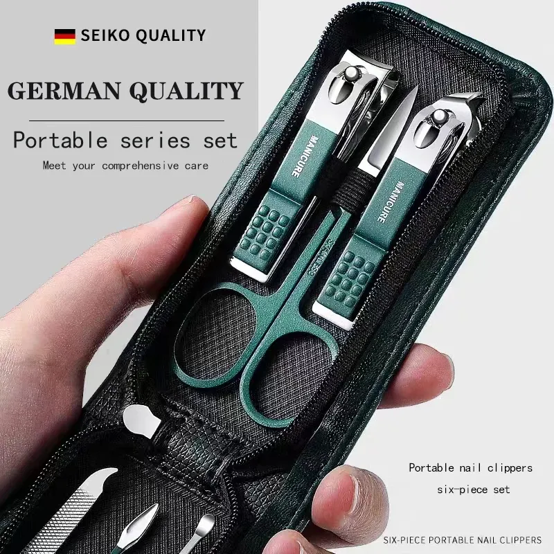 Nagel scheren set haushalt high-end für frauen spezielle nagel knipser maniküre schönheit werkzeuge 6 stück tragbarer haushalt
