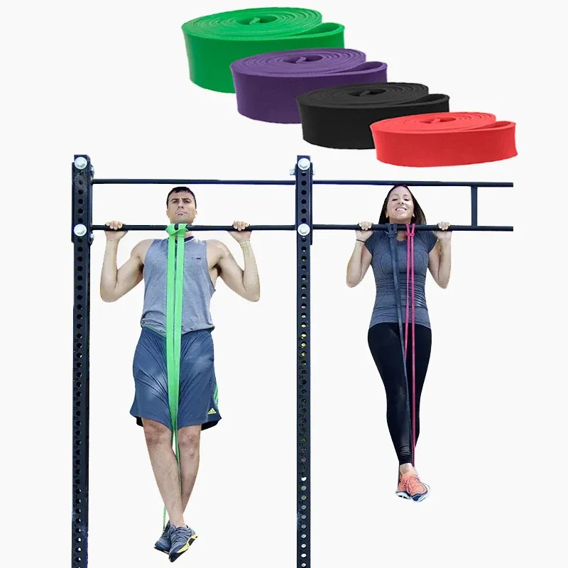 Bold Sports Elastic Belt Pull-Up Auxiliary Herren und Damen Gym Pilates Trainingsgeräte Gummi Fitness Widerstandsgürtel