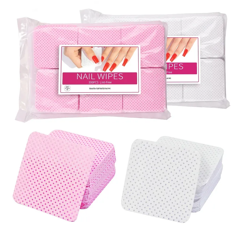 Nagellackentferner-Tücher, Nagelreinigungspads, Vlies-Nagelpads für Frauen und Mädchen, Schönheitssalon