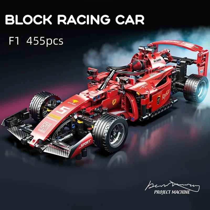 ToylinX F1 RC Rennwagen Gebäude Sets MOC Fernbedienung Auto Bausteine Coole Sammeln Modell Auto Kits Gebäude Spielzeug