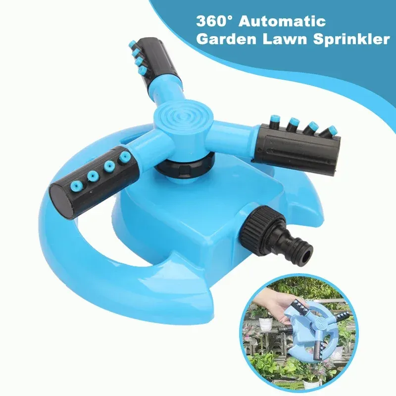 Gartenbewässerungssprinkler-Set, automatische Bewässerung von Pflanzen, rotierender Rasen, Gartenbedarf, landwirtschaftliches Gras, Brunnendüse