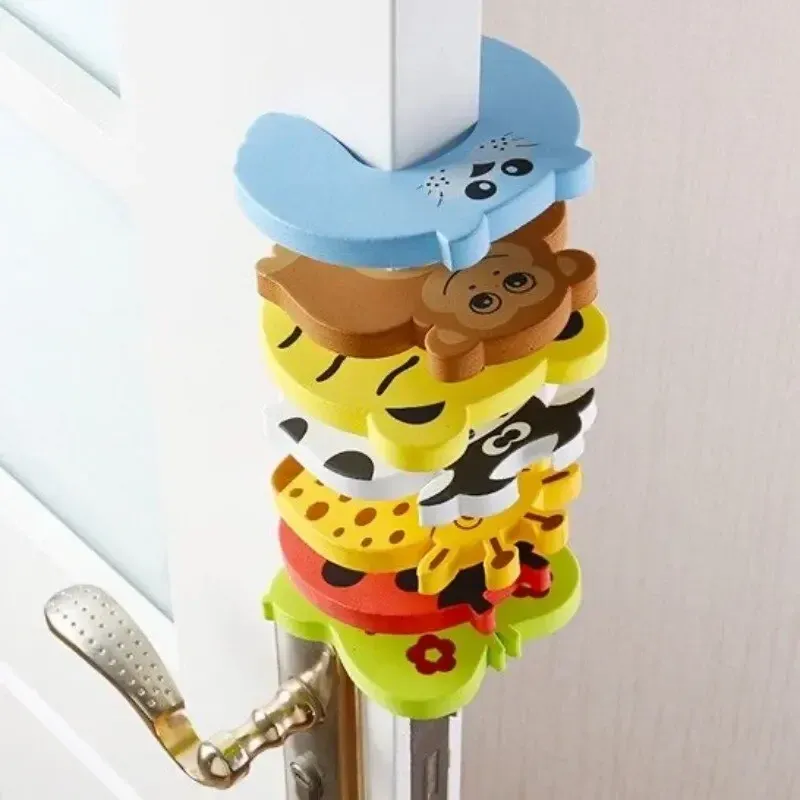 2/5 stücke Baby Sicherheit Tür Stopper für Neugeborene Möbel Schutz Anti-prise Hand Nette Tier Pflege Kind Lock finger Schutz
