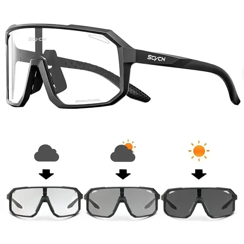 Radfahren Gläser Photochrome Sonnenbrille Männer Frauen Mountainbike Straße Brillen Neue Fahrrad Reiten Outdoor Sport Wandern Brille