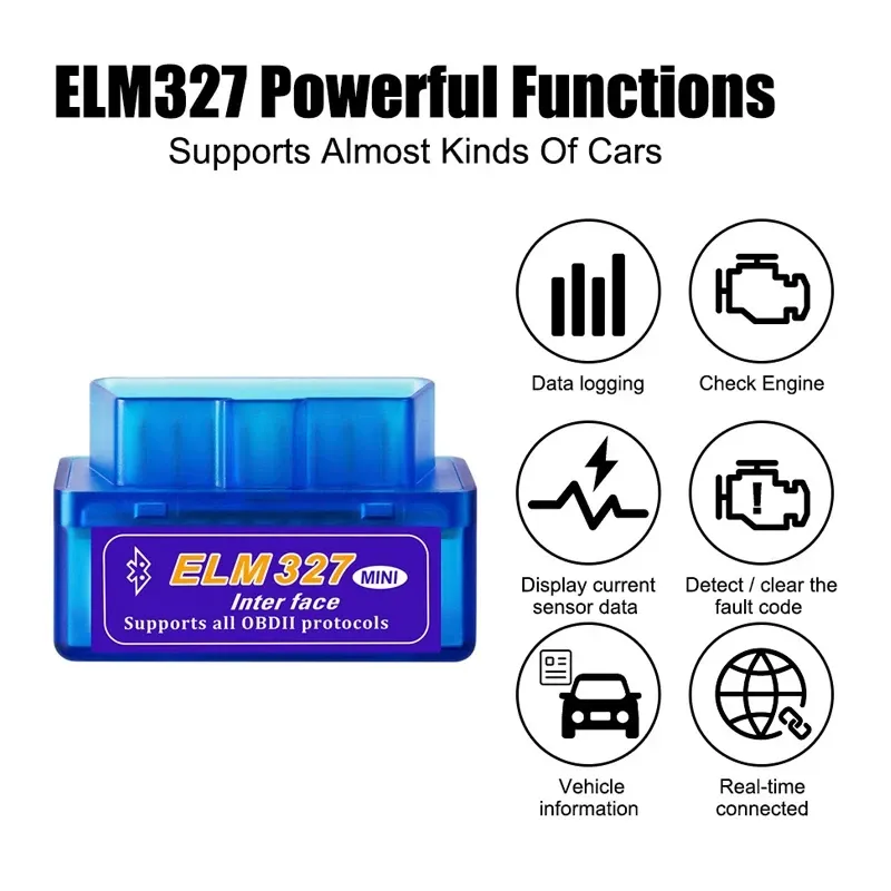 OBD2 Scanner Mini ELM327 V2.1 Code Reader Auto Diagnose Werkzeuge Überprüfen Motor Scan Auto drahtlose scan tool Fehler Detektor