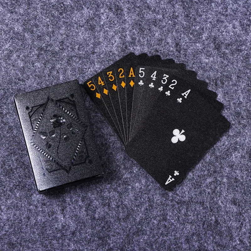 Mehrere Stile Farbe Spielkarte Spiel Kartengruppe Wasserdichter Pokeranzug Magic Dmagic Paket Brettspiel Geschenkkollektion