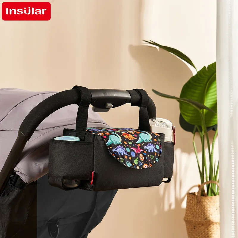 Insular Windel Tasche Baby Milch Flasche Isolierung Taschen Mumie Lagerung Tasche Für Baby Zeug Sammlung Kinderwagen Zubehör Baby Pflege