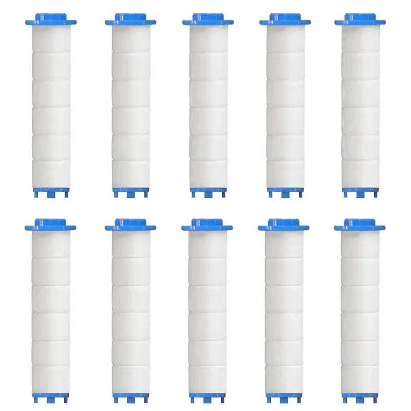Handbrausefilter, 10er-Set Ersatzfilter für hartes Wasser, entfernt Chlor und schädliche Substanzen effektiv