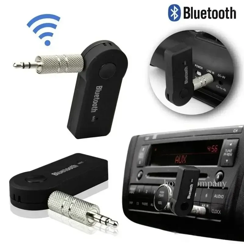 3,5mm Buchse Drahtlose Bluetooth Adapter Audio Konverter Auto Bluetooth Empfänger Handy Stereo Kopfhörer Empfänger Freisprecheinrichtung