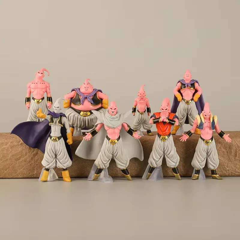 8 Teile/satz Dragon Ball Z Majin Buu Figur Spielzeug DBZ Super Saiyajin Action Figur Anime Sammlung PVC Modell Puppen Geburtstag Geschenk kind