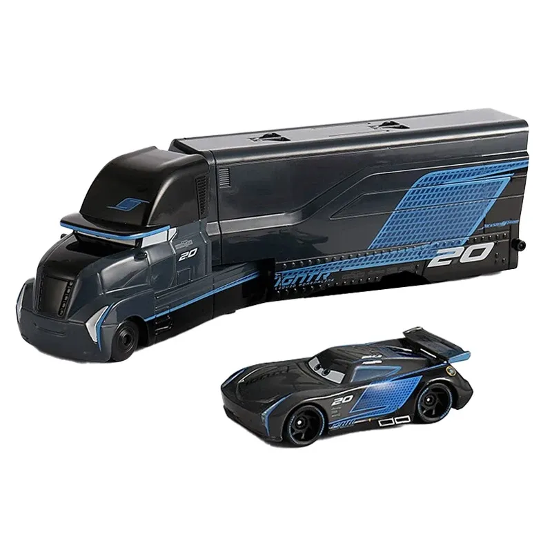 Disney Pixar Cars 2 Jackson Storm Truck Mack Racing 3 1 Lightning McQueen Auto schwarz Chick Hicks Metall Kinderspielzeug Geschenk sammeln