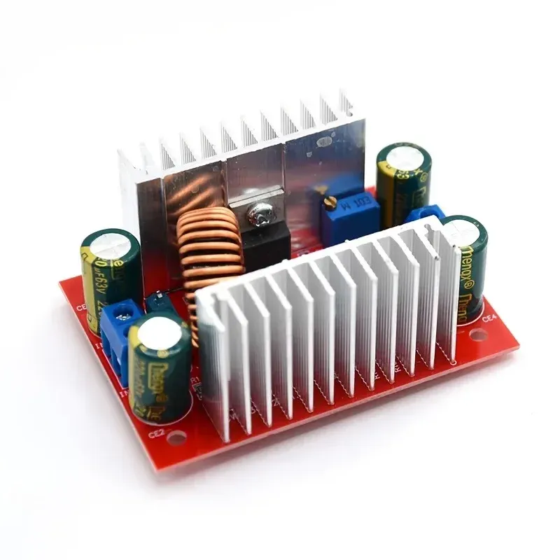 DC 400 W 15 A Step-up-Boost-Konverter Konstantstrom-Netzteil LED-Treiber 8,5–50 V auf 10–60 V Spannungsladegerät Step-Up-Modul