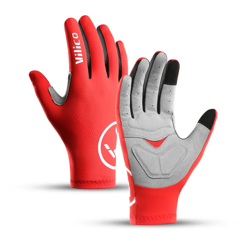 Vilico profession elle Outdoor-Fahrrad handschuhe mit empfindlichen Touchscreen-Stoß dämpfung, rutsch feste, verschleiß feste Reit handschuhe