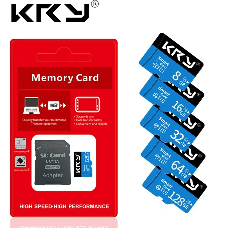 Micro-Speicher SD-Karte 128GB 32GB 64GB SD-Karte SD/TF Flash-Karte 32 64 128GB Klasse 10 Speicher karte für Telefon