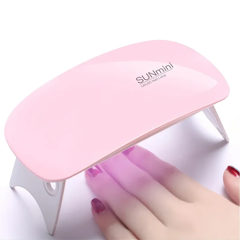 LINMANDA Mini-LED-Licht, schnell aushärtende Blitz-Härtungslampe, USB-Schnittstelle, faltbares Design, persönliche Maniküre, für Zuhause und Reisen, UV-Licht