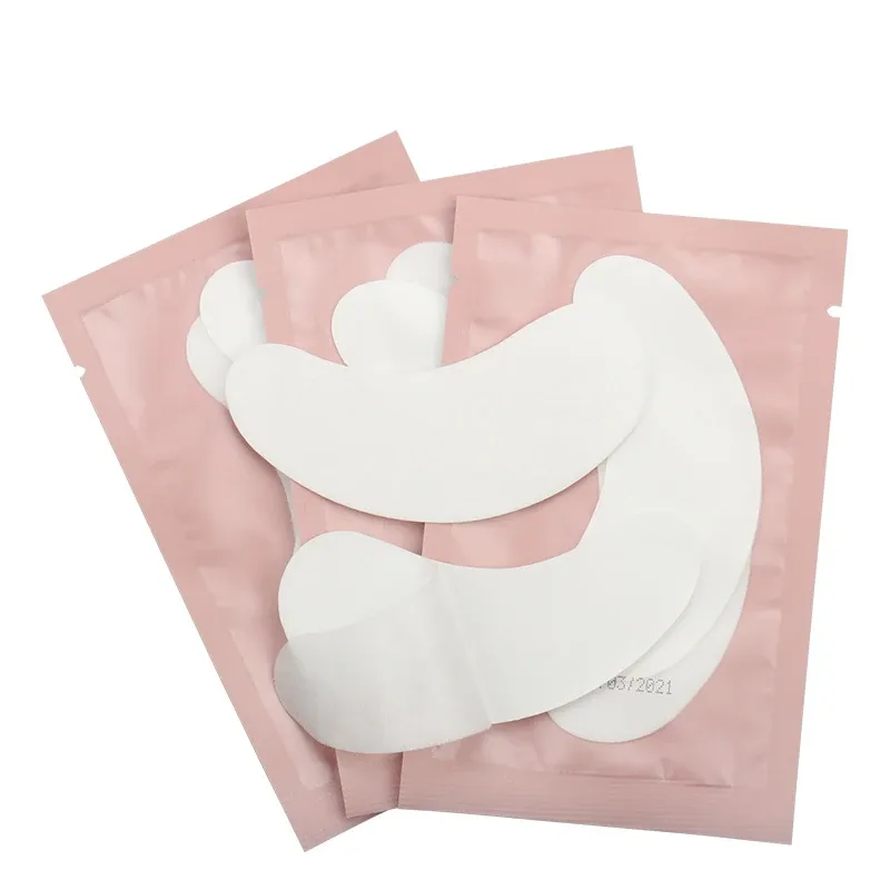 50 Pairs Wimpern Unter Augenklappen Augen Pad Isolation Entfernen Hydrogel Augenklappe Aufkleber Dichtung Wimpern Verlängerung Make-Up-Tools