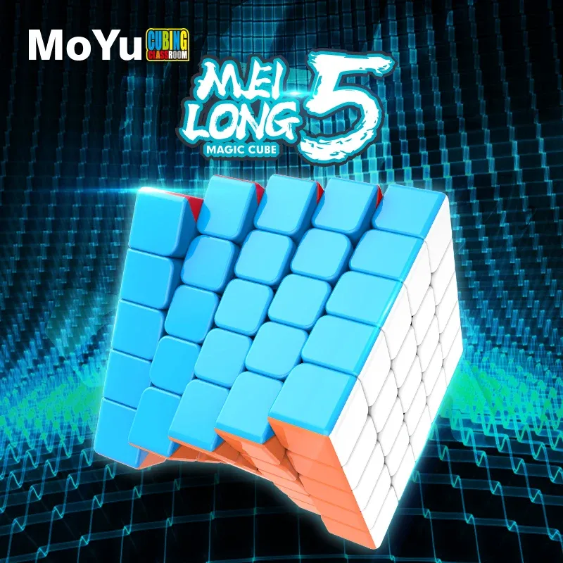 Moyu Meilong profession elle Zauberwürfel 5x5x5 Klassen zimmer aufkleber los 5 Schichten Geschwindigkeit Würfel Puzzle Würfel Zappeln Spielzeug für Kinder Geschenke