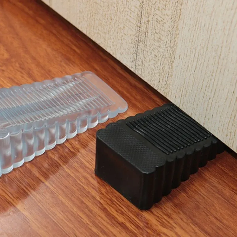 Silikon-Türstopper, Keil-Sicherheitsstopper, wiederverwendbar, stoßdämpfend, für Zuhause und Büro, Anti-Ordner, Hand-Türstopper, Antikollisionsstopper