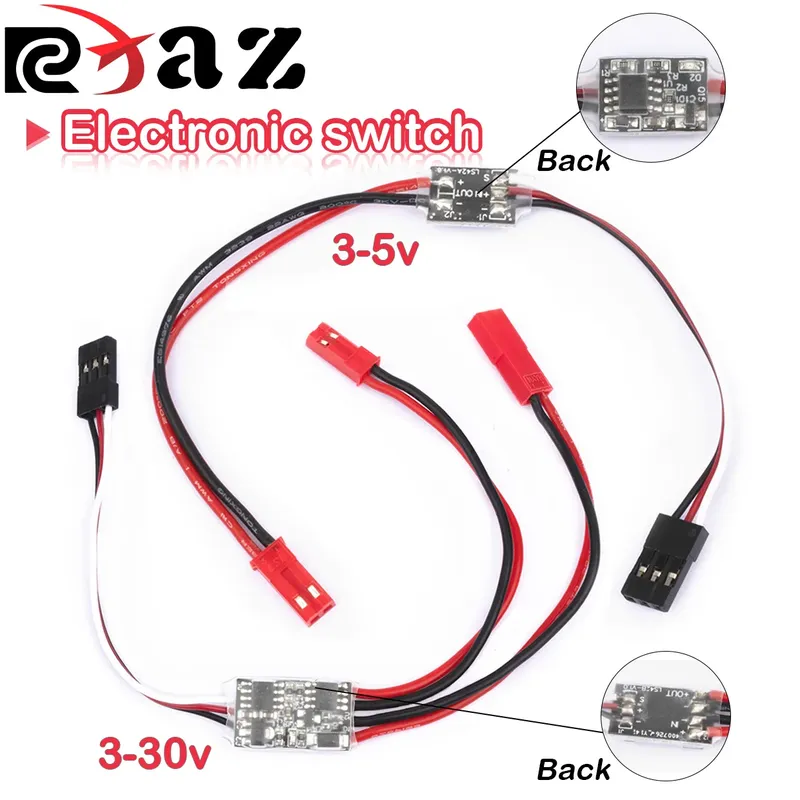 2-20A Hochstrom-Fernbedienung, elektronischer Schalter, 3–30 V, Luftmodell, Pflanzenschutz, RC-Drohne, Wasserpumpe, PWM-Signalsteuerung