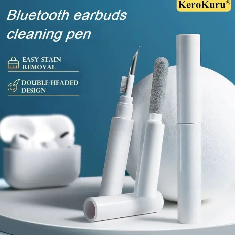 Bluetooth-Kopfhörer-Reinigungswerkzeug für Airpods Pro 3 2 1 Ohrhörer-Hülle, Reinigungsset, Reinigungsbürste, Stift für Xiaomi iPhone-Ohrhörer
