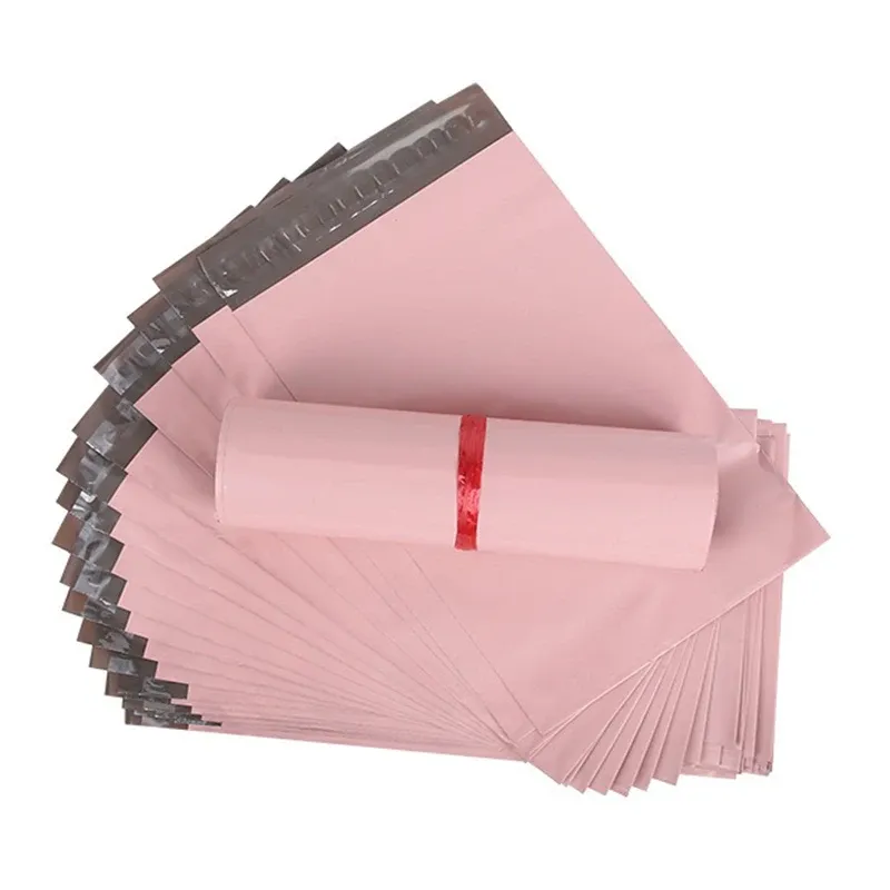 50 Teile/lose Kurier Tasche Umschlag Verpackung Lieferung Tasche Wasserdichte Selbstklebende Dichtung Beutel Mailing Taschen Kunststoff Transport Tasche