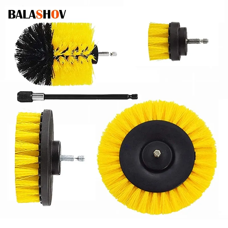 22/3Pcs Elektrische Bohrer-Bürste Kit Power Wäscher Pinsel Für Teppich Badezimmer Oberfläche Badewanne Möbel Dusche Fliesen reifen Reinigung Werkzeug
