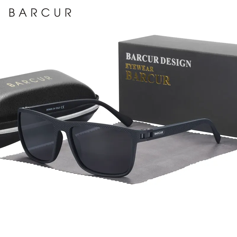 BARCUR Männer Polarisierte Sonnenklasse TR90 Leichte Angeln Reise Sonnenbrille Frauen Outdoor Brillen Zubehör Oculos
