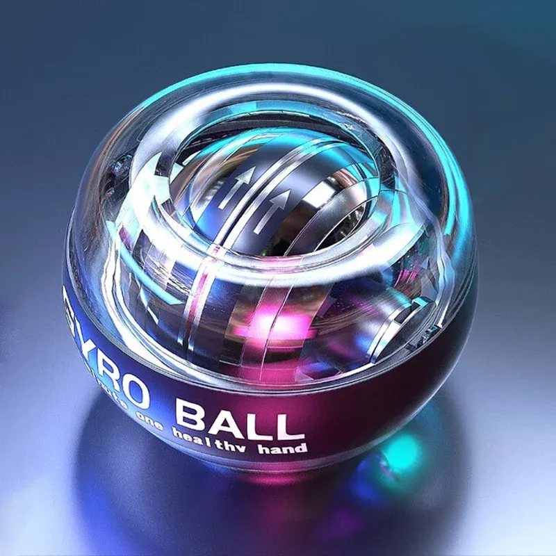 Wristball Glowing Gyroskop Gyro Ball Training Zentrifugalkraft Handgelenk Muskel Entspannung Arm Fitnessgeräte