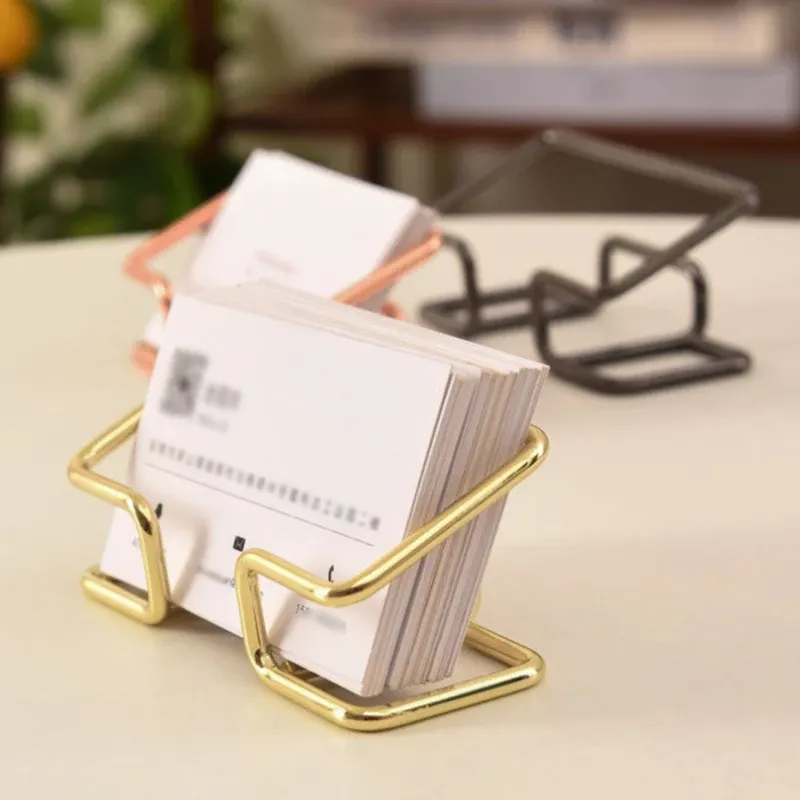 Visitenkartenhalter, Schreibtischhalterung, Karten-Organizer, Büro, Geschenk, Display-Halter, Visitenkartenhalter, Schreibtischhalterung, Karten-Organizer