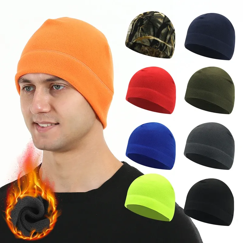 GTUBIKE Outdoor Fleece Sport Hut Angeln Radfahren Jagd Kappe Männer Frauen Warme Winddicht Winter Kappe Camping Wandern Caps