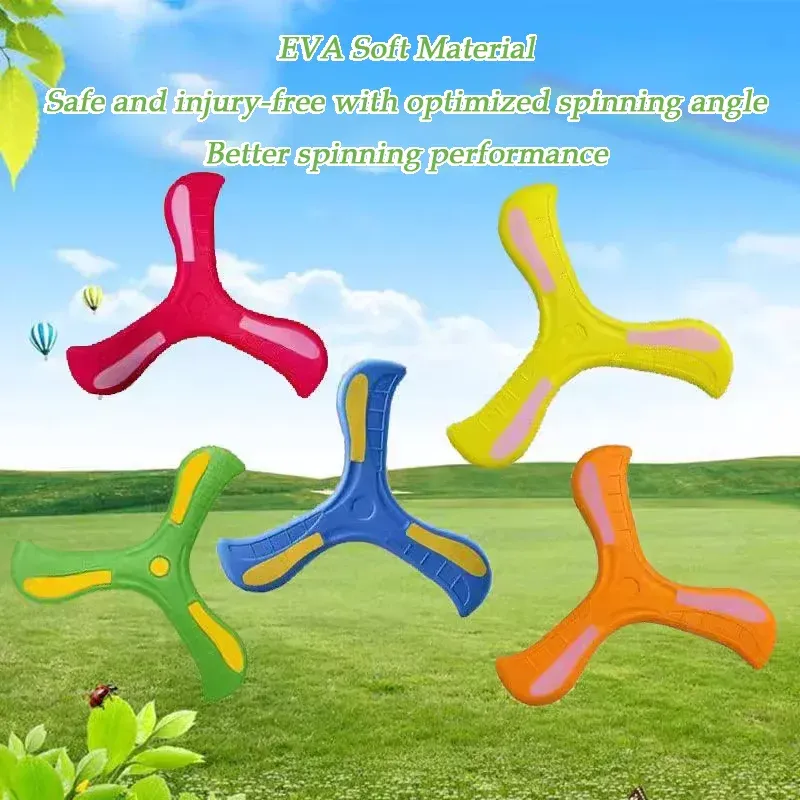 Outdoor-Urlaub, Sport, Stressabbau, Spielzeug, Kleeblatt-Bumerang-Spiel, interaktive Weihnachtsgeschenke für Eltern und Kinder