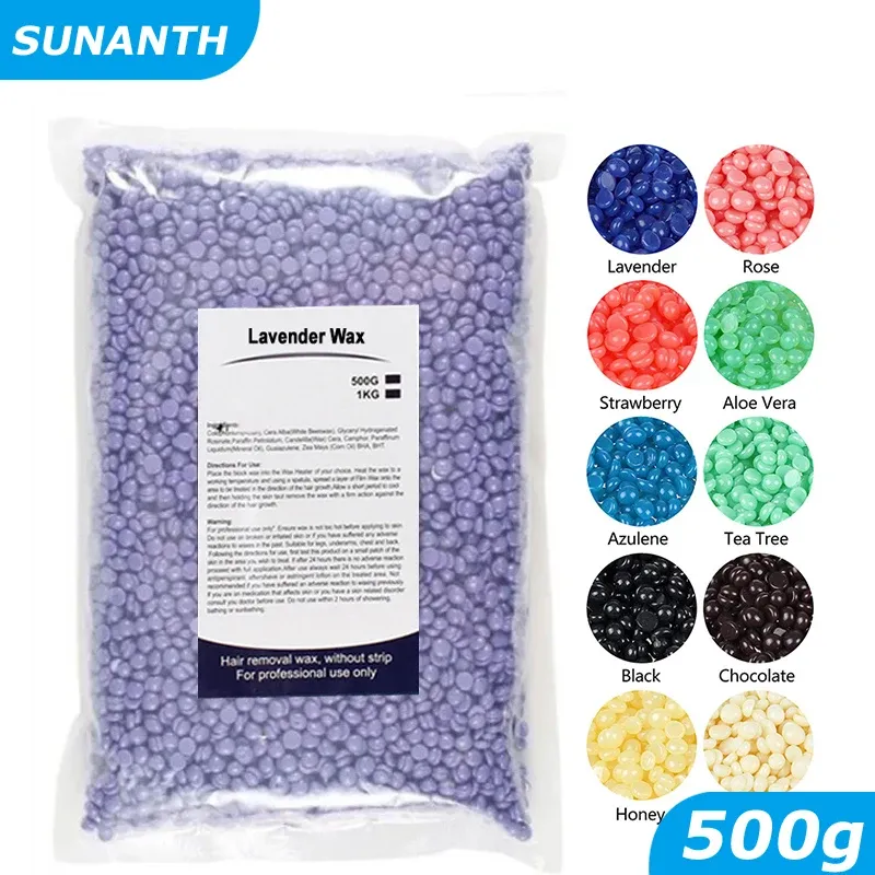 500g/200g/50g Hart wachs bohnen zur Haaren tfernung Körper Europäische brasilia nische Perle für Wachs wärmer Wachs bohnen für Wachs heiz maschine
