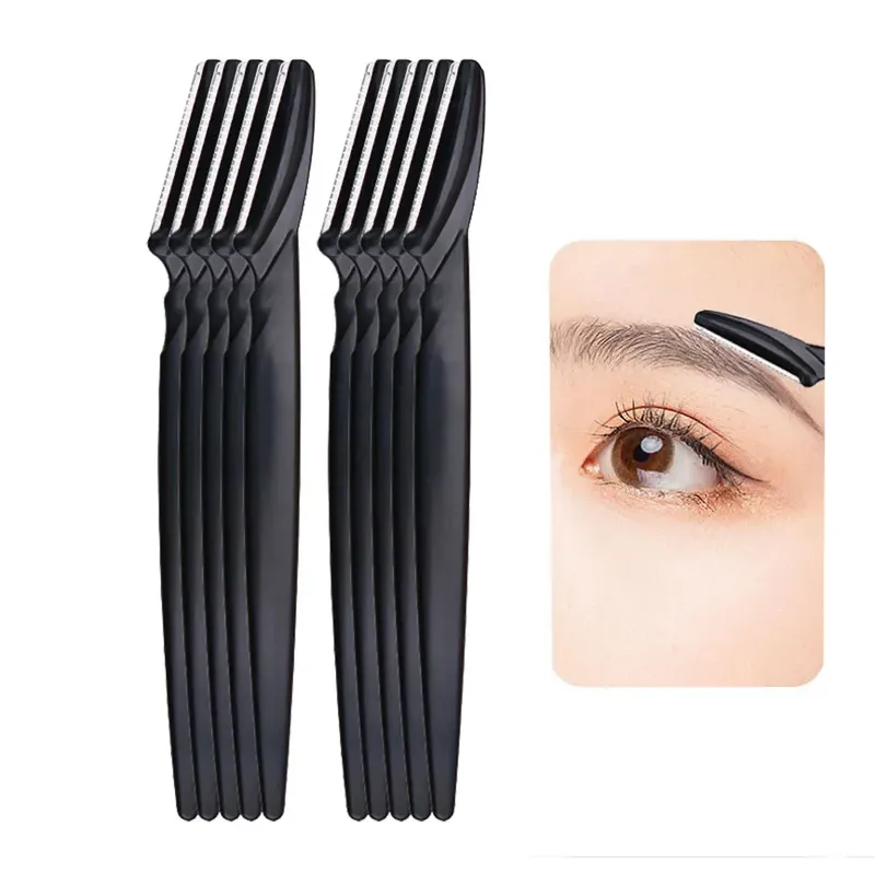 Make-up-Tools Augenbraue Trimmer Messer Tragbare Gesicht Rasierer Haarentferner Cutter Stirn Epilation Haar Entfernung Auge Rasierer Klingen