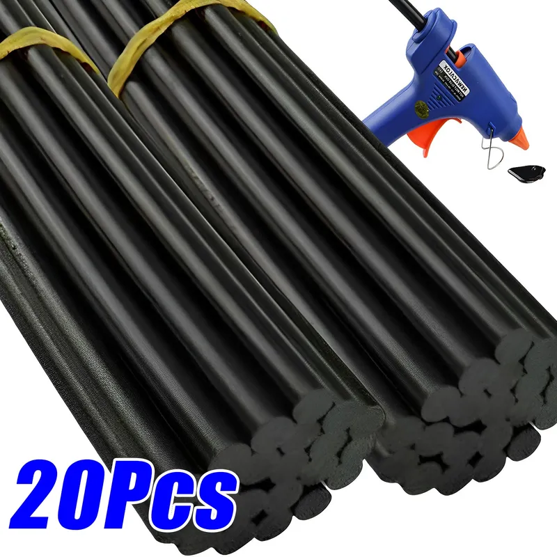 20Pcs Auto Dent Reparatur Kleber Sticks Starke Haftung Auto Körper Paintless Reparatur Hot Melt Streifen Reparatur Kleber Stick Auto Reparatur werkzeug
