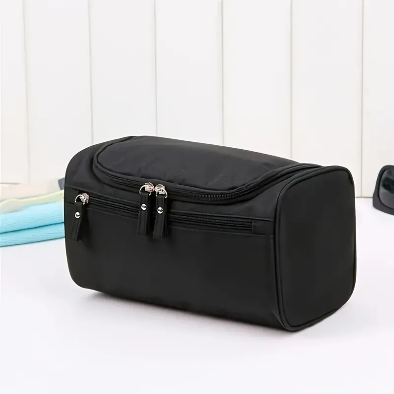 Tragbares Reise-Kulturbeutel-Set für Herren im Freien, Kosmetiktasche mit großem Fassungsvermögen, Organizer-Tasche, Badetasche