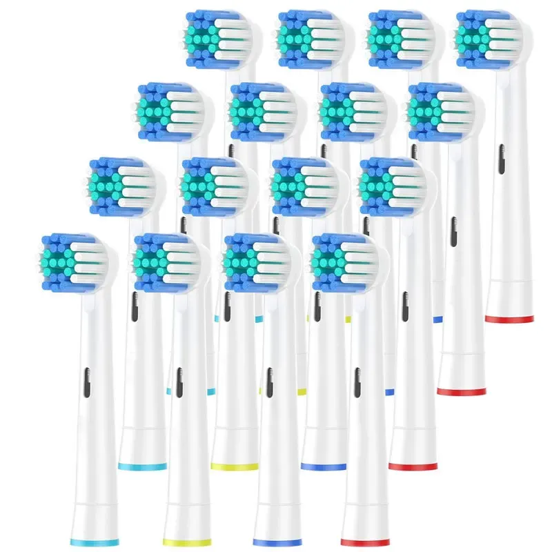 Zahnbürstenkopf kompatibel mit Oral b Braun elektrische Zahnbürste, präzise Ersatzbürstenköpfe für Pro Smart Genius, Effici