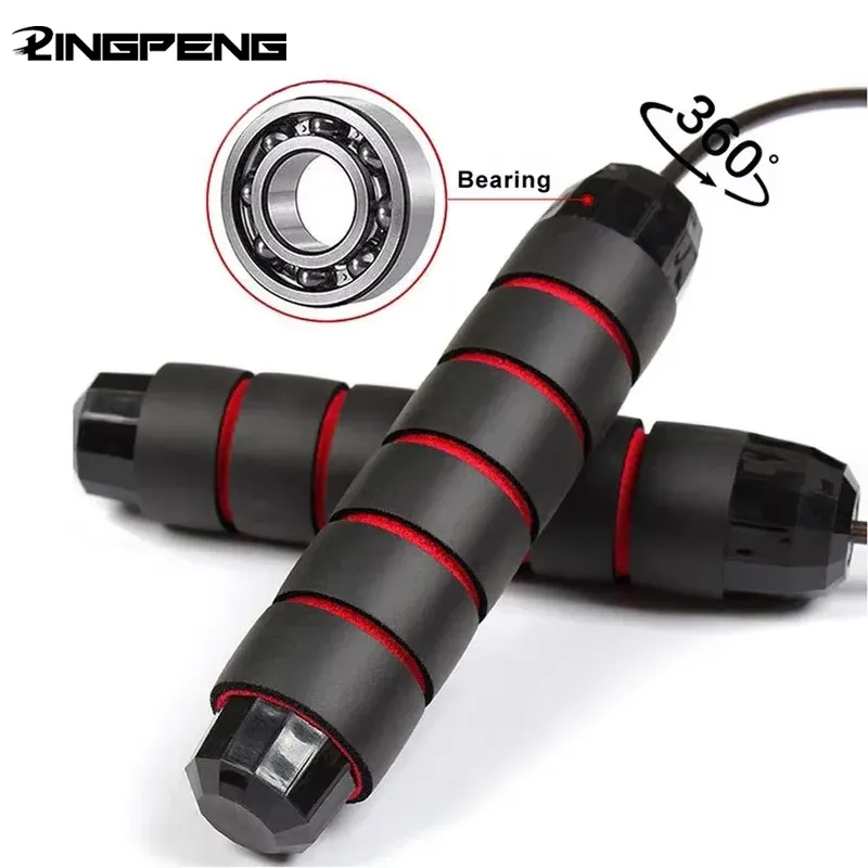 Das neue Springseil aus Stahldraht, verstellbares Springseil, Fitness, Workout, Training, Heimsportausrüstung, verwicklungsfrei