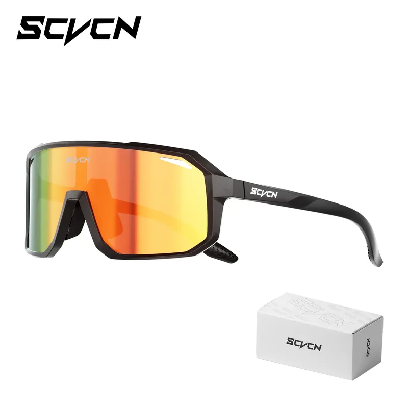 SCVCN HEIßER MTB Radfahren Gläser für Männer Frauen Outdoor Sport Laufen Fahren Sonnenbrille UV400 Straße Laufen Fahrrad Fahrrad Brille