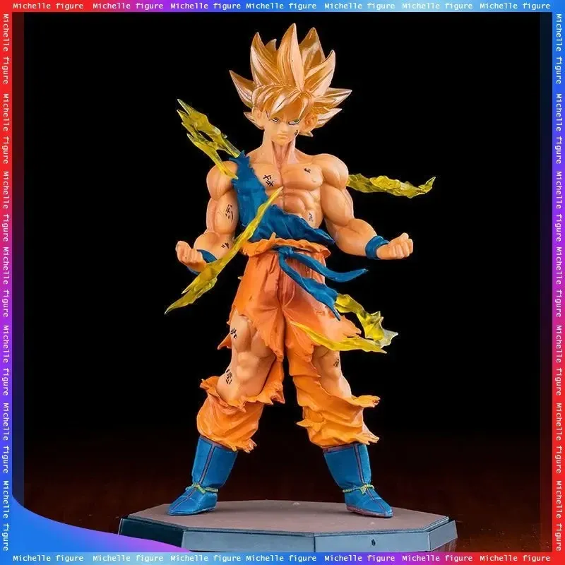 Heiße Dragon Ball Son Goku Super Saiyajin Anime Figur 16 cm Goku DBZ Action Figur Modell Geschenke Sammlerfiguren für Kinder