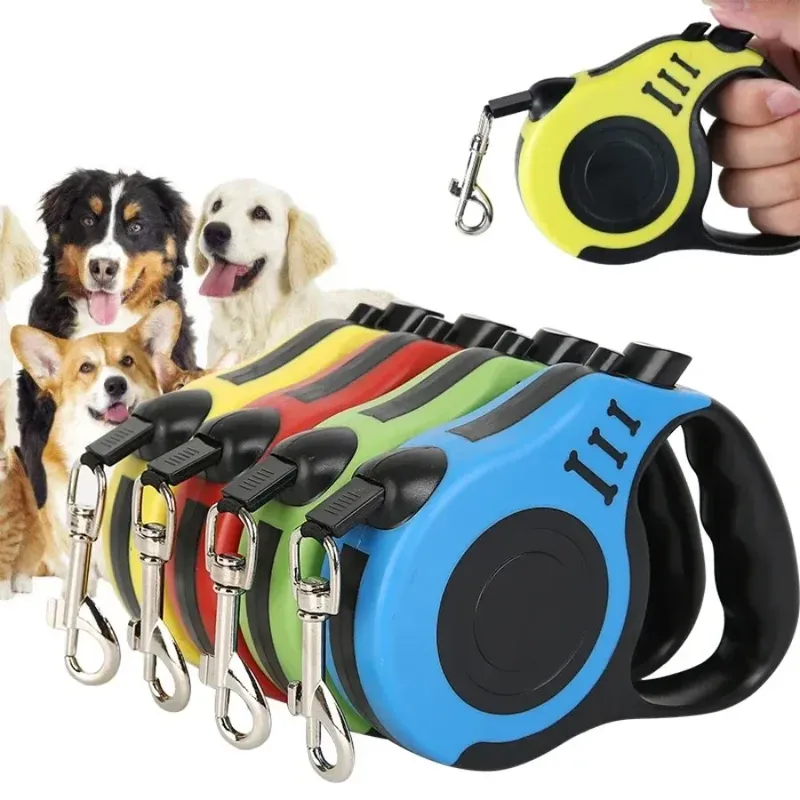 3M einziehbare Hundeleine, automatisch, flexibel, für Hunde, Welpen, Katzen, Zugseil, Gürtel, Hundeleine für kleine, mittelgroße Hunde, Haustierprodukte