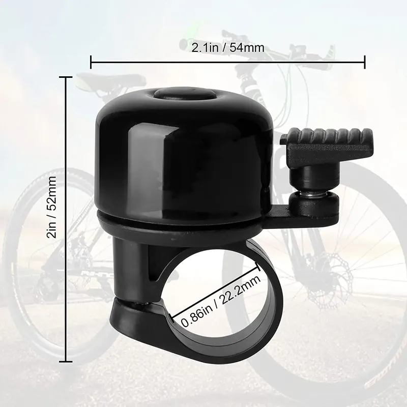 Fahrrad klingel legierung Mountain Road Bike Horn Sound Alarm für Sicherheit Fahrrad lenker Fahrrad Anruf Zubehör
