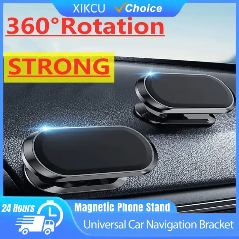 Universelle Navigationshalterung, magnetischer Autotelefonhalter, Autotelefonständer für iPhone 16, 15, 14, 13, 12, 11, Samsung Redmi Xiaomi