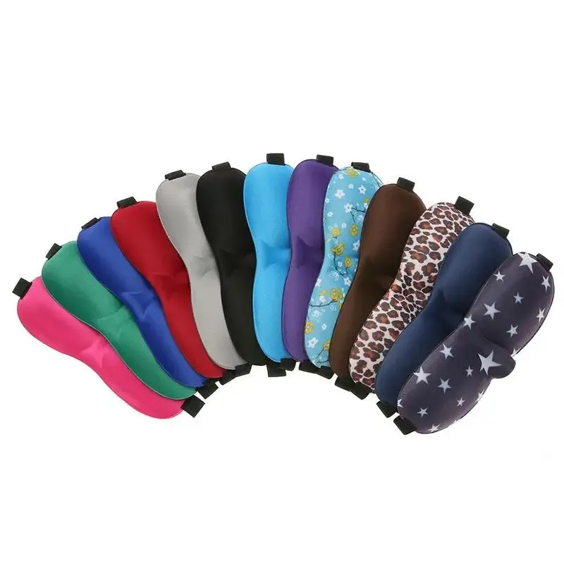 1-teilige 3D-Schlafmaske, Augenbinde, Schlafhilfe, weiche Memory-Schaum-Augenmaske, geeignet für den Schlaf, Reisen, Blackout-Schlafmaske, Augenmaske, Augenklappe