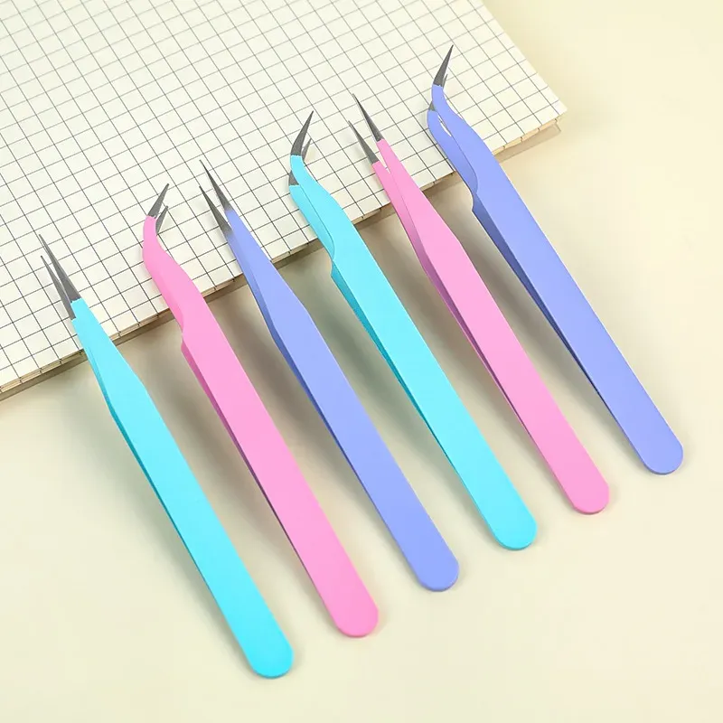 2 stücke Pinzette Kreative Makronen Farbe Clip für DIY Decroative Journal Tagebuch Sammelalbum Aufkleber Werkzeug Zurück Zu Schule Student Versorgung